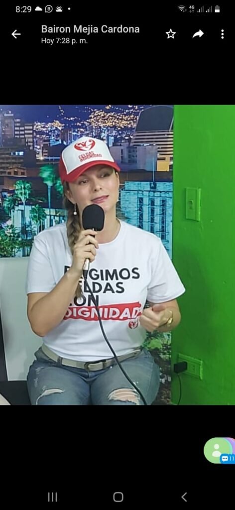 foto tv. conv. ciudadana maria e